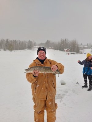 Fishing Report - Lots Of Ice Around Here